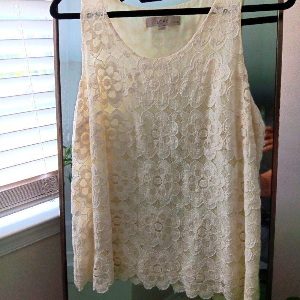 Loft Lace Top
